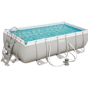 Bestway Power Steel Rectangular Pool Set 404x201x100cm