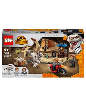 LEGO Jurassic World Atrociraptor Dinosaurus Motorachtervolging -76945