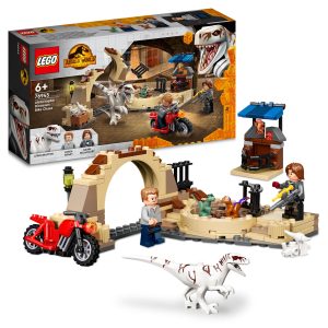 LEGO Jurassic World Atrociraptor Dinosaurus Motorachtervolging -76945