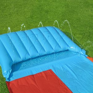 H2OGO! Tsunami Splash Ramp – Waterglijbaan double (488cm)