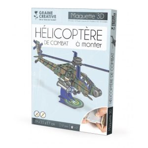 Maquette 3D puzzel – Helikopter