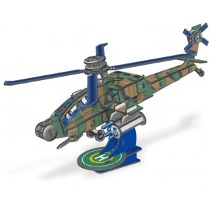 Maquette 3D puzzel – Helikopter