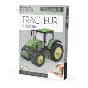 Maquette 3D puzzel – Tractor