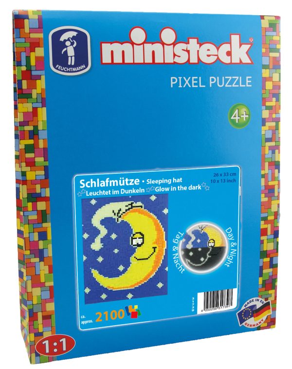 Ministeck (XL Box) - Glow-in-the-Dark Slaapmuts (2100stuks)