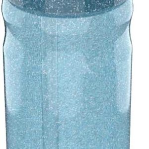 Lunch Buddies – Sportfles “Glitter” 600ml – BLAUW