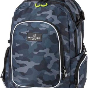 WALKER Rugtas Campus “WIZZARD” – Grey-Blue Camouflage