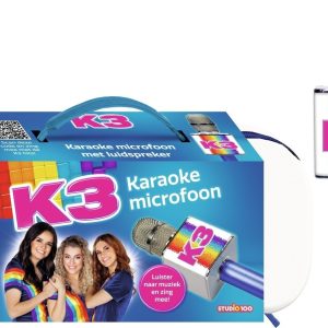 K3 – Karaoke microfoon “Regenboog”