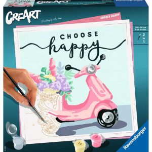 CreArt Schilderen op nummer – Choose Happy