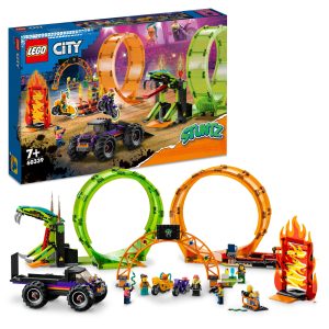 LEGO City Dubbele looping stuntarena – 60339