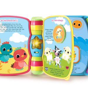 VTech Baby – Dierenvriendjes Liedjesboek (blauw)