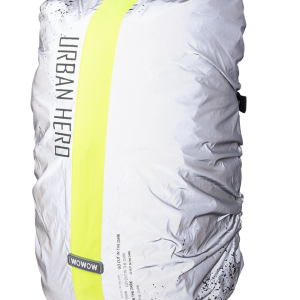 Bag Cover Urban Hero Full Reflective 35L – Silver/yellow