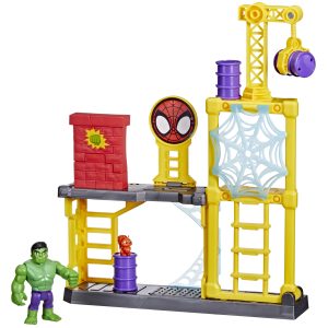 Marvel Spidey and his Amazing Friends – Hulk’s Playset