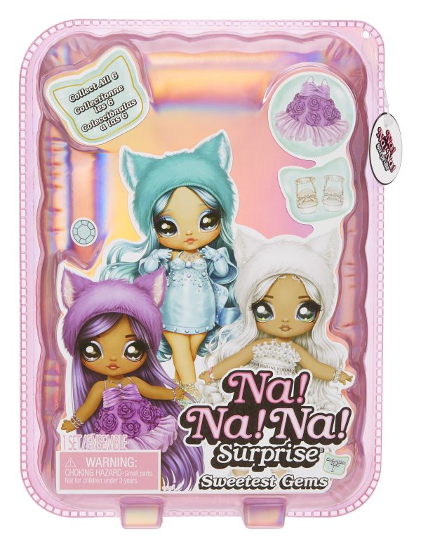Na! Na! Na! Surprise Sweetest Gems - Emery Moss (smaragd)
