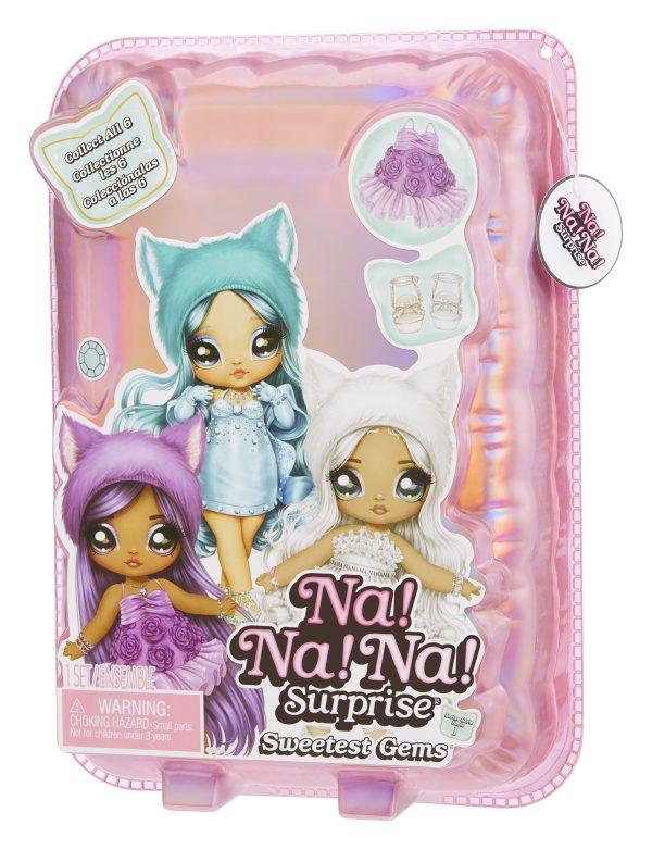 Na! Na! Na! Surprise Sweetest Gems - Emery Moss (smaragd) - Afbeelding 2