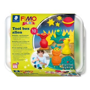 Set Modelleerklei Fimo Kids – Toolbox aliën