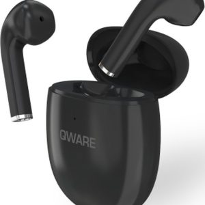 Qware Sound Bluetooth oordopjes – Zwart/Blauw/Roze/Wit – 1 exemplaar