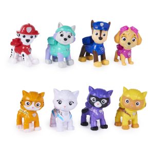 Paw Patrol – Cat Pack Gift Pack (4 Pups & 4 Katten)