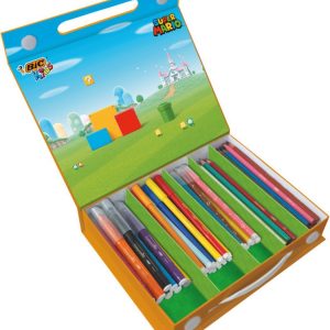 BIC Kids – Super Mario coloring box 70 stuks