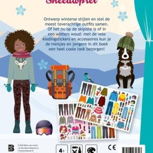 Mijn aankleedstickerboek – Sneeuwpret