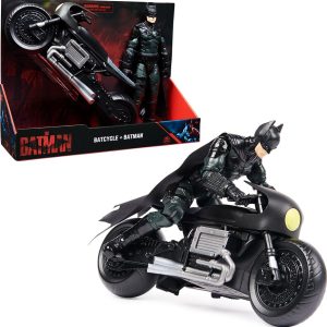 DC The Batman Movie – Batcycle met figuur (30cm)