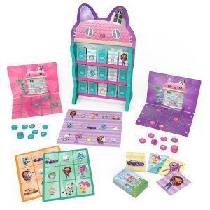 Gabby’s Dollhouse – Games Headquarters House 8-in-1 (Box)