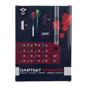 Longfield darts 4 sets steeltip brass tungsten look 23gr