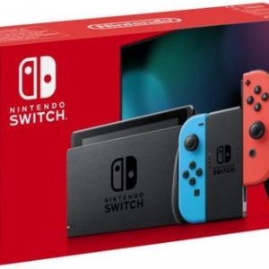 Nintendo Switch Neon Blue&Red New