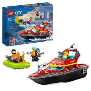 LEGO City Reddingsboot Brand – 60373