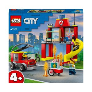 LEGO City De Brandweerkazerne en de Brandweerwagen – 60375