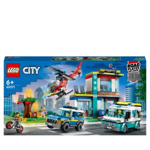 LEGO City Hoofdkwartier van hulpdienstvoertuigen – 60371