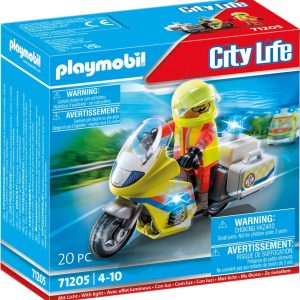 PM City Life – Noodmotorfiets met zwaailicht 71205