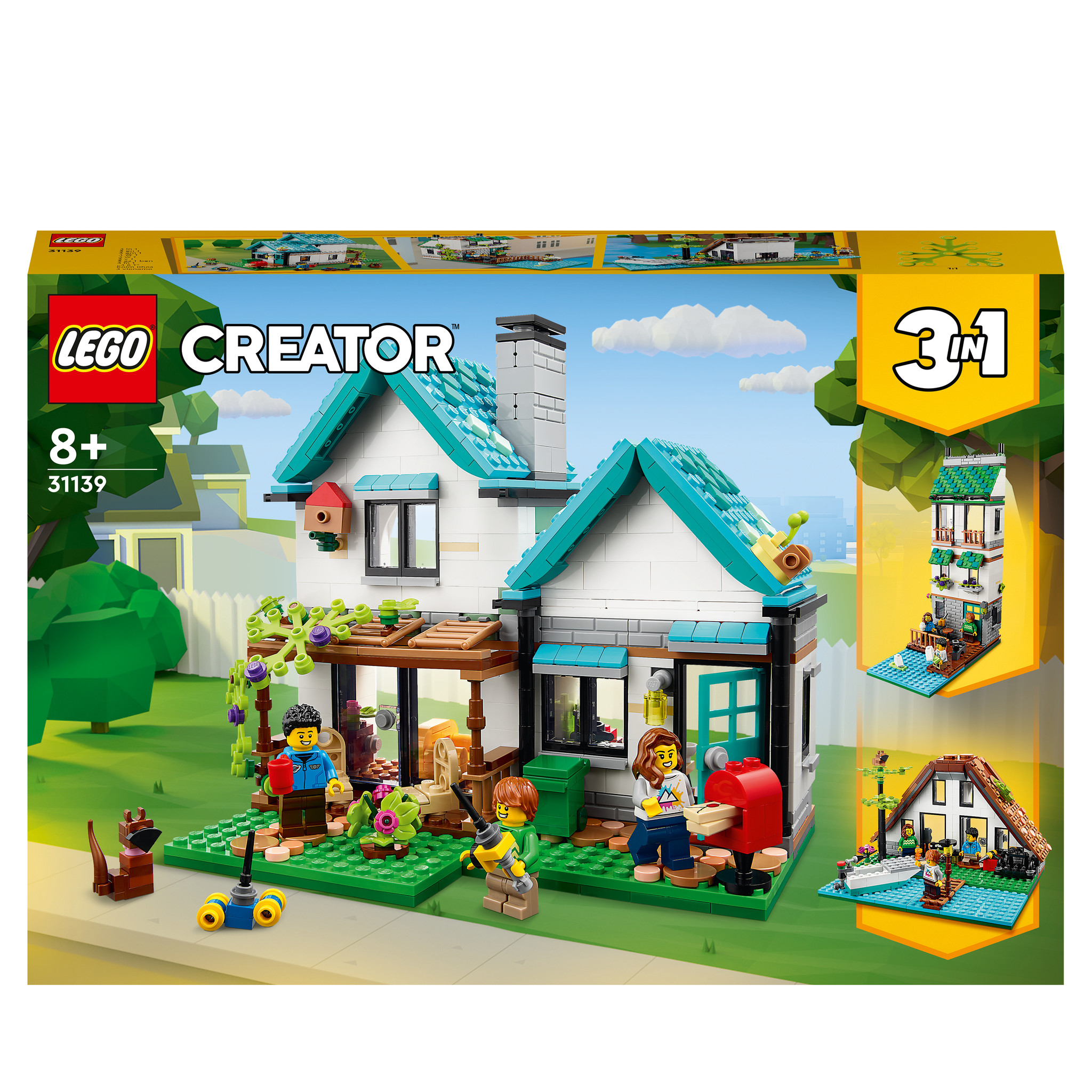 LEGO Creator 3-in-1 Knus Huis – 31139