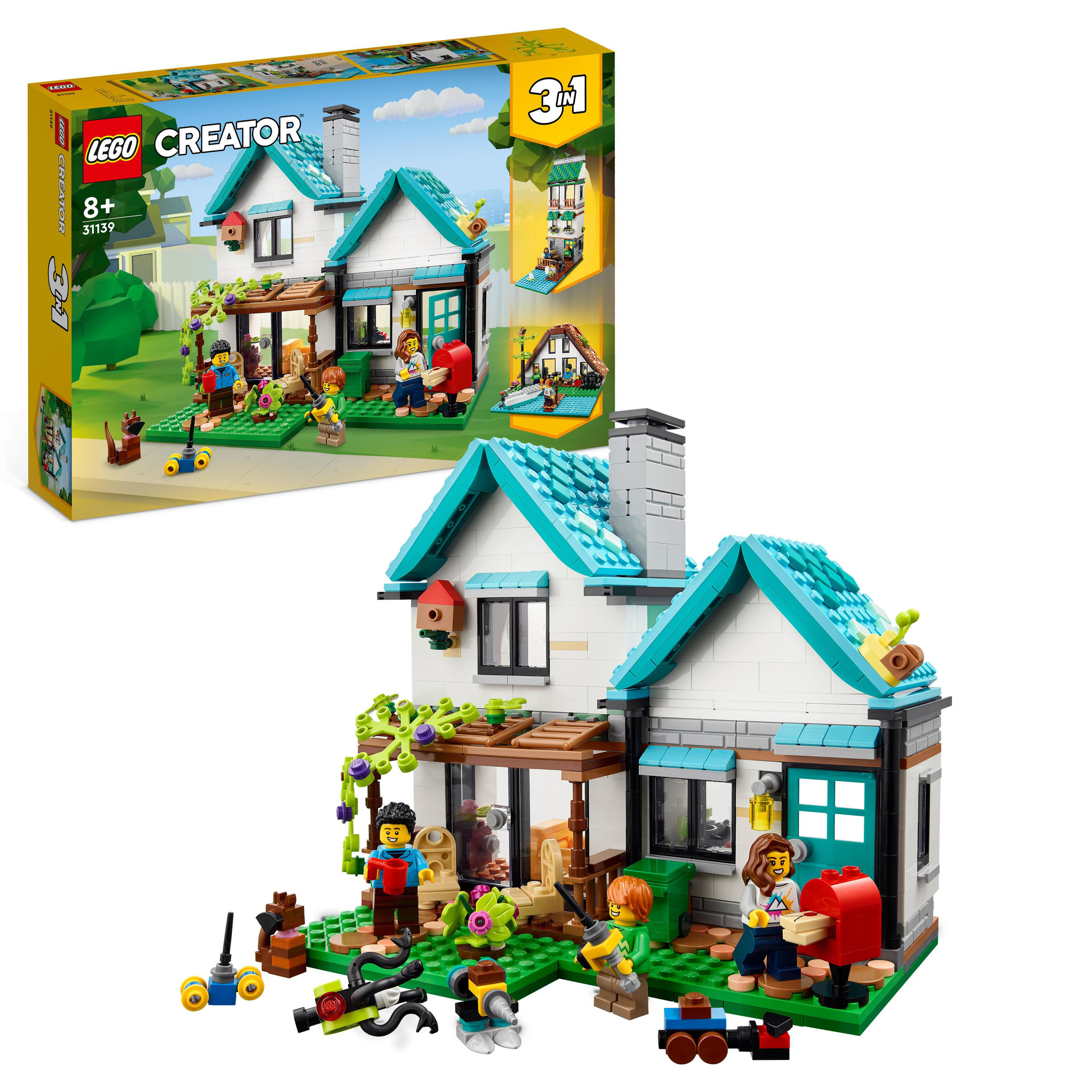 LEGO Creator 3-in-1 Knus Huis – 31139