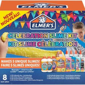 Elmer’s “Celebration Slime” Kit – 8-delig