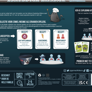 Exploding Kittens – Recipes for Disaster (NL versie)