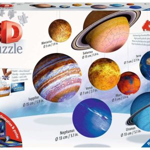 3D Puzzel (522stuks) – Planetensysteem