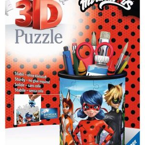 3D Puzzel (54stuks) – Miraculous – Pennenbak