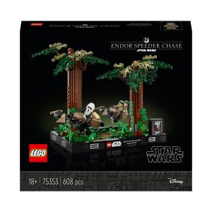 LEGO Star Wars Endor speederachtervolging Diorama – 75353