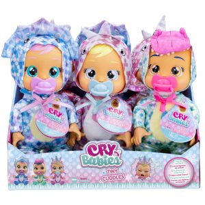 Cry Babies – Tiny Cuddles Dino’s – 1 exemplaar