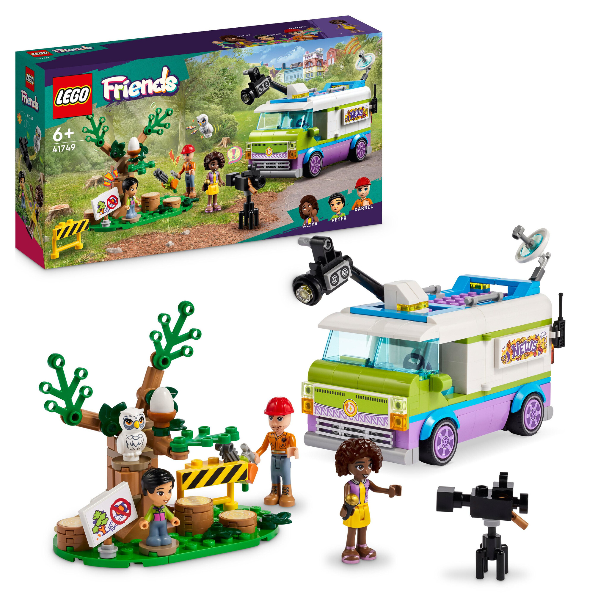 LEGO Friends Nieuwsbusje – 41749