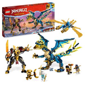 LEGO Ninjago Elementdraak vs. De mecha van de keizerin – 71796