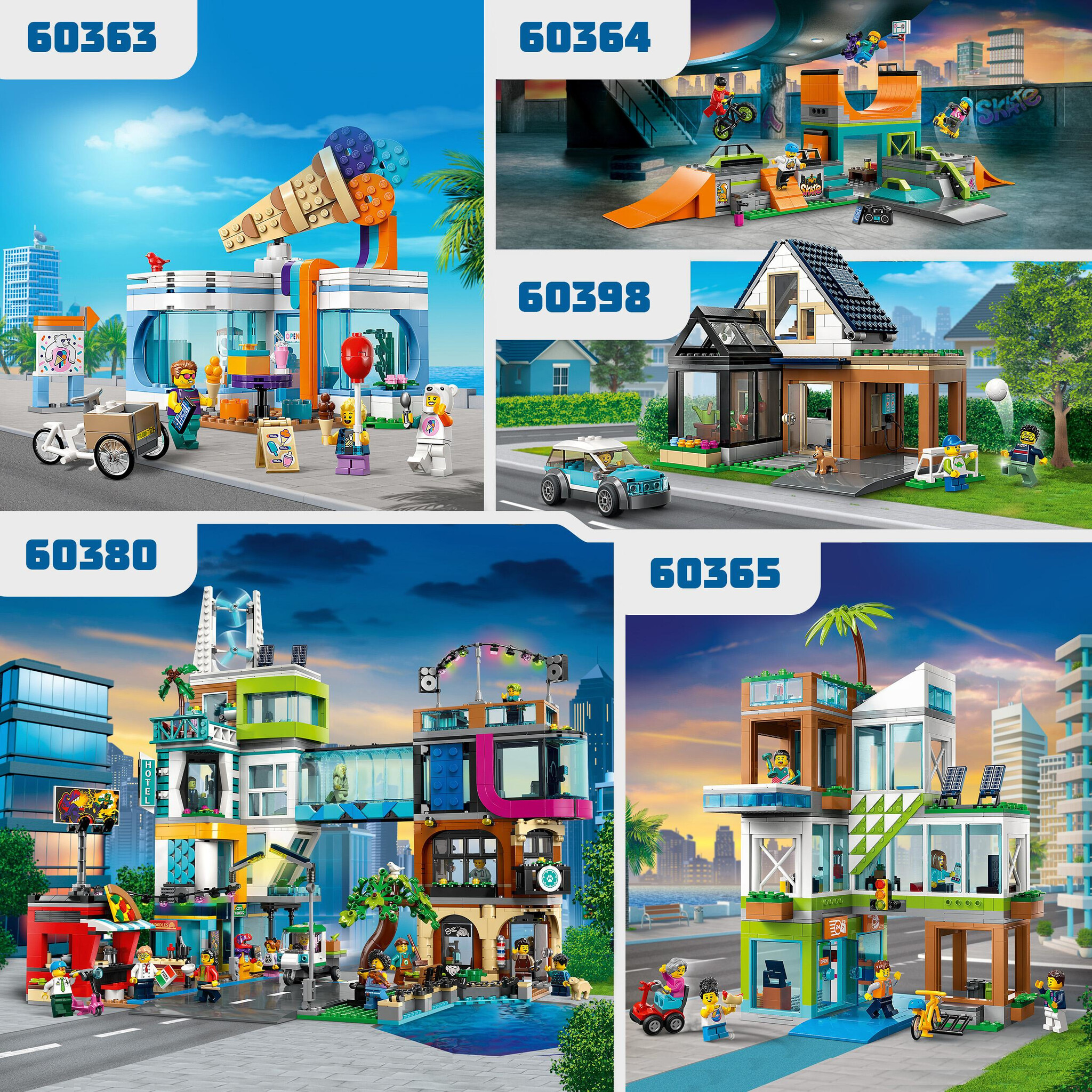 LEGO City Gezinswoning met elektrische auto - 60398 - Afbeelding 6