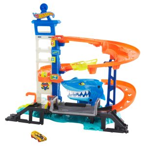 Hot Wheels City – Haaienaanval Speelset