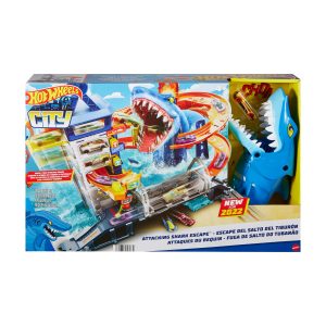 Hot Wheels City – Haaienaanval Speelset