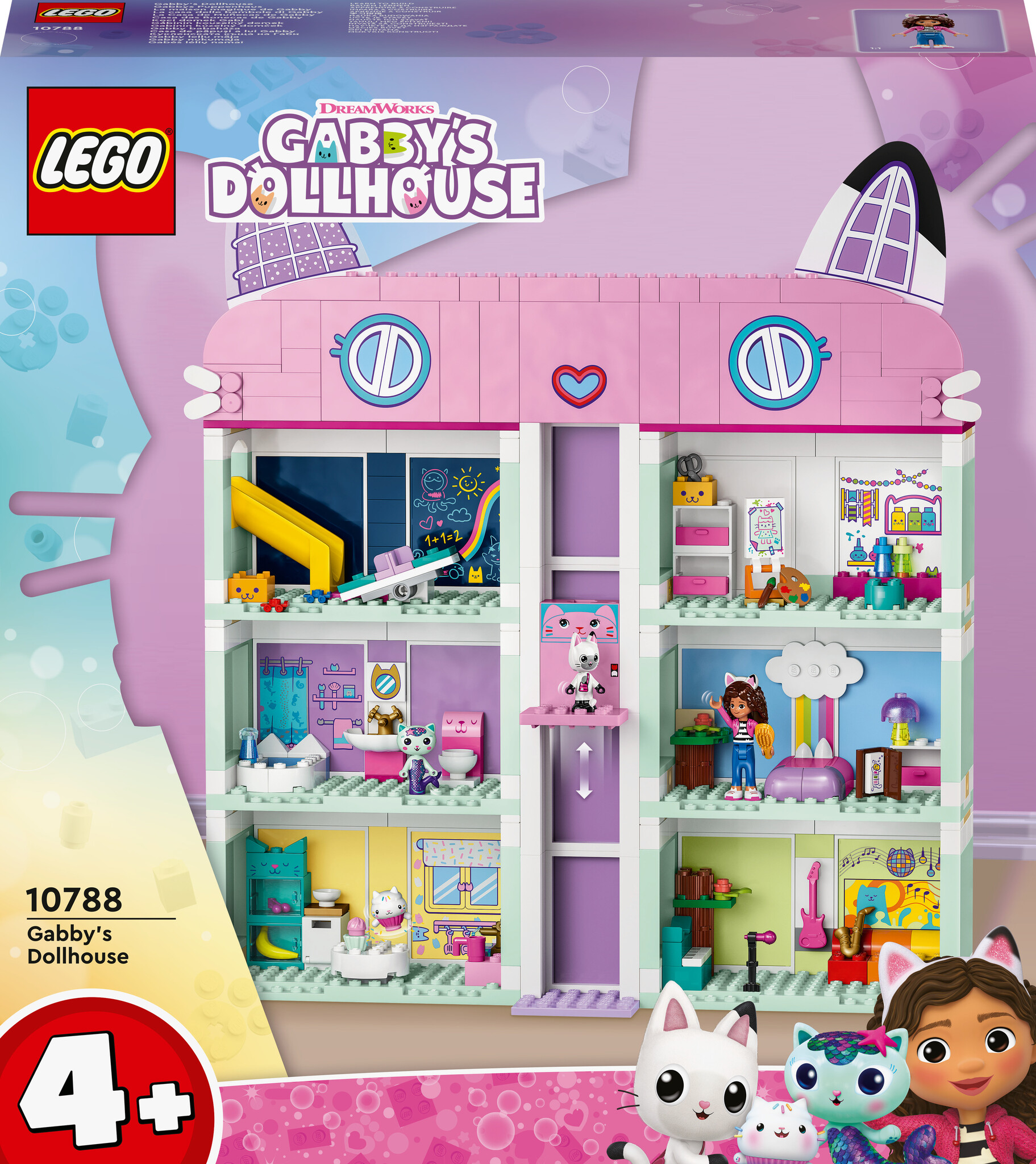 LEGO Gabby’s Dollhouse Poppenhuis – 10788