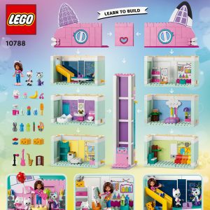 LEGO Gabby’s Dollhouse Poppenhuis – 10788