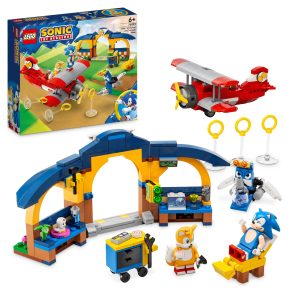 LEGO Sonic the Hedgehog Tails’ werkplaats en Tornado vliegtuig – 76991