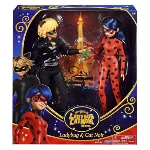 Miraculous Ladybug & Cat Noir The Movie – 26cm (2-pack)