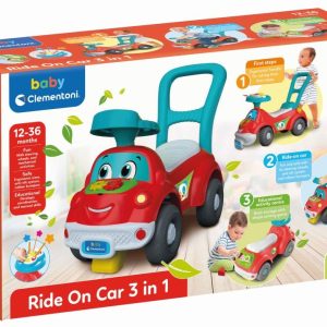 Baby Clementoni – Ride On Car 3 in 1