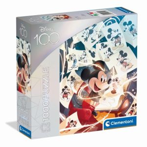 Puzzel (1000stuks) – Disney 100 – Mickey illustrato